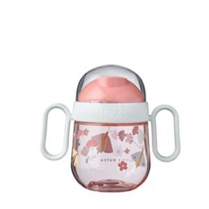 Copo Anti-Pingos Mio 200 ml - Flowers & Butterflies - V2.0