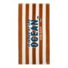 Toalha de praia Ocean World Brown Stripe | 60cm X 120cm