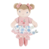 Boneca de Pano Rosa | 10 cm